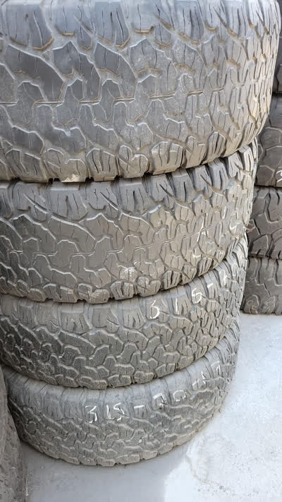 Sergio Tires recent tire job